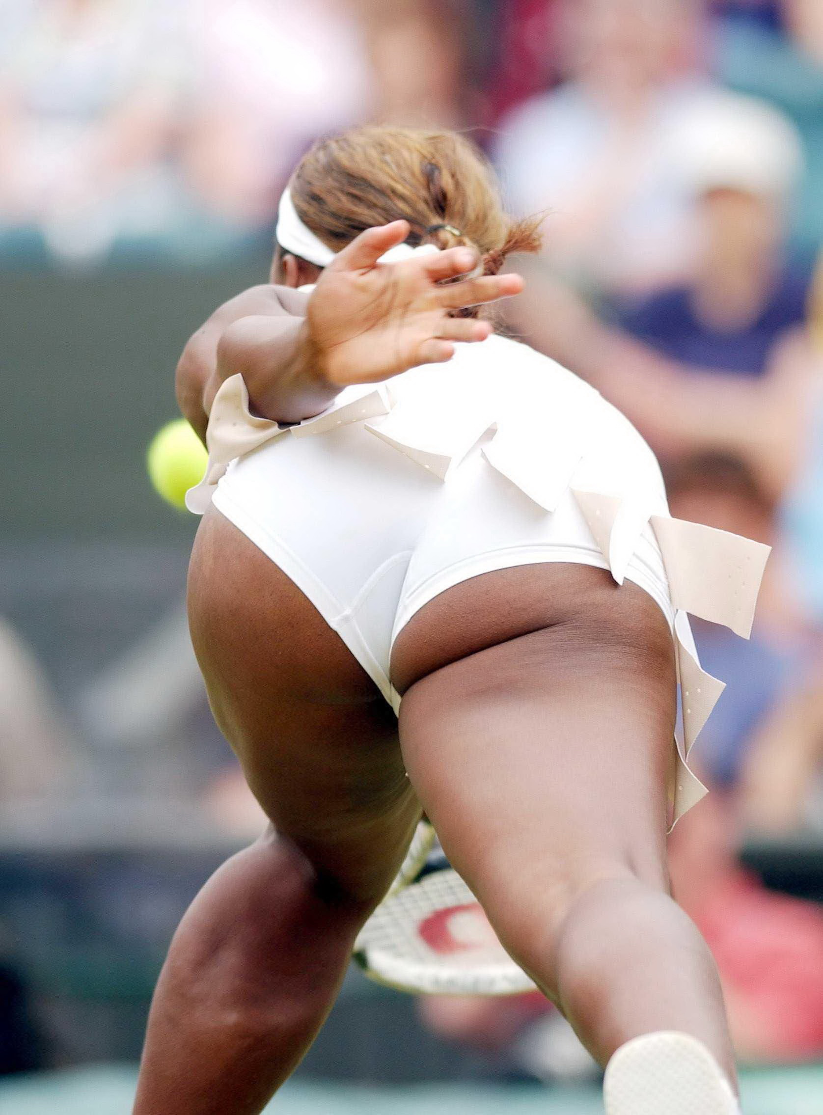 Serena williams butt crack